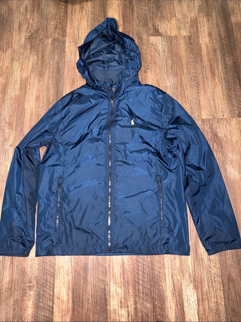 Polo Kids Jacket/ Rain jacket Navy Pony Logo size L (14/16)